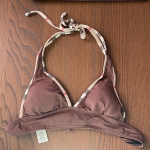 Like New Authentic Burberry Bikini Top & Bottom